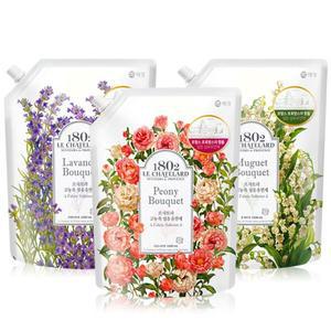 애경 르샤트라 고농축 섬유유연제 피오니부케 1.6L