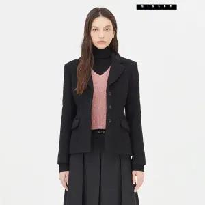 시슬리 에끌레어 버튼 자켓 SAJK37361BK