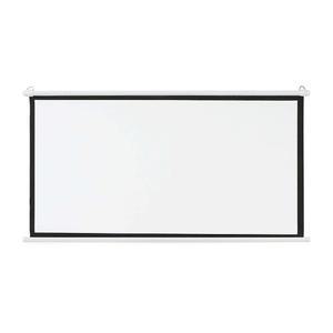 고품질 이동형 스크린 60형 화이트 벽걸이형 영화 발표 캠핑 영화 야외 가정용 (WFHMW7Q)