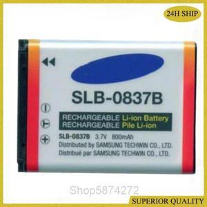 800mAh SLB-0837B 0837B 디지털 카메라 배터리 삼성 NV8 NV10 L70 L83T L201