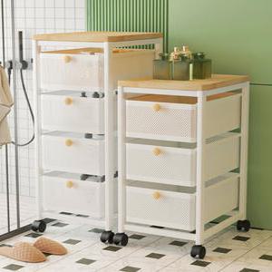 서랍형 트롤리 바퀴 하나 철제 거실 선반 수납 달린선반 다용도 세탁실