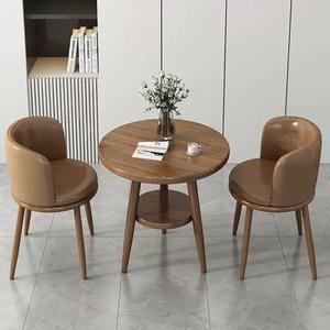 원형 티테이블 세트 카페 식탁세트 식탁 인용 2인 티 발코니 모던