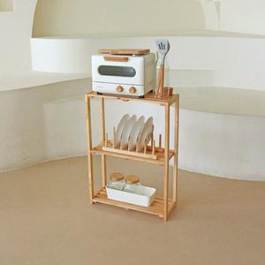 원목틈새3단선반