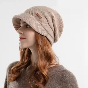 여성 방한 캡 비니 할머니 어르신 엄마 겨울 모자