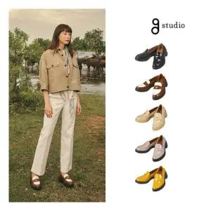 지스튜디오 [최초가 159,000원] 25SS 코인 힐 로퍼