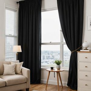 암막커튼 볼륨 안방 드레스룸 커텐 아기방 원톤 도톰 쉬폰 거실