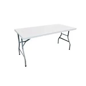 맑은하루 브로몰딩 사각 접이식 폴딩 테이블 중 740x1500x740mm