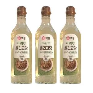 백설 프락토 올리고당1.2KG x 3개