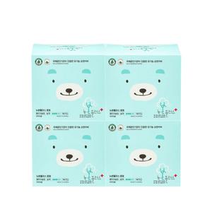 유기농본 뉴본플러스 생리대 국산 유기농 순면커버 생리대 중형 14개입 x 4팩