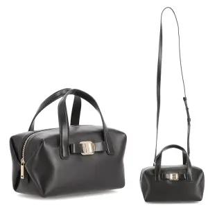 [페라가모] 바라 보우 22 0847 NERO 780194 페라가모 토트백 크로스 숄더백