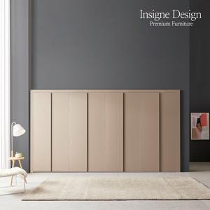 [인시네] PET 루크 여닫이 붙박이장 5cm 안방 맞춤 시공 9자 10자 11자 12자