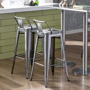 식탁의자 철제 높은 업소용 바체어 카페 홈바의자