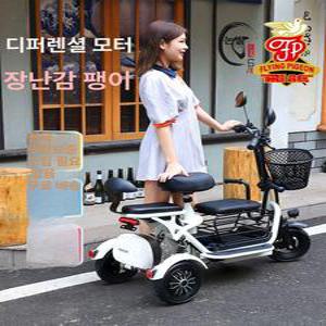 세발 전기 자전거 접이식 2인승 삼천리 성인용