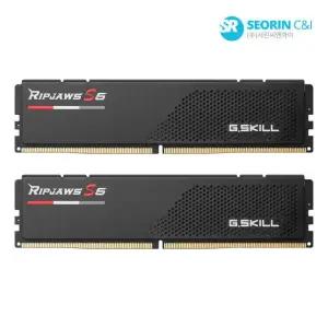 [서린공식] 지스킬 DDR5-5600 CL40 RIPJAWS S5 J 블랙 패키지 96GB(48Gx2)