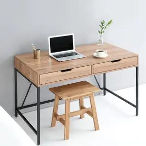 아트박스/마전동상회 서랍책상 원목 일자형책상 공부 수험생 튼튼한책상