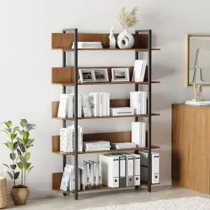 아트박스/가구느낌 모두책장 5단 1200 철제 책꽂이 인테리어