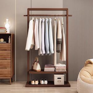 원목 행거 스탠드 미니 회전행거 브론즈 원룸 바지정리함 사무실 서랍장 의류 노르딕 옷걸이