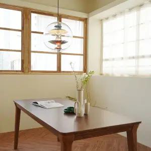 마루이 라플란드 에쉬 브라운 1400 원목 식탁