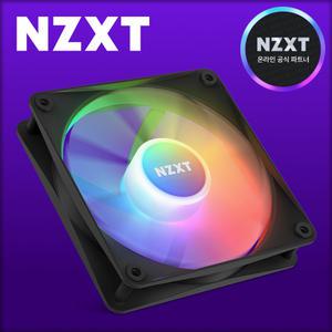 [국내정품] NZXT F120 RGB CORE 120mm 컴퓨터 쿨링팬 블랙
