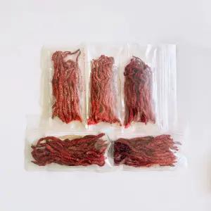 갯지렁이 바다낚시 필수템 염장갯지렁이 생미끼 청개비 농어 감성돔 아오무시 어류 유인제 함유 바다낚시 미끼 간편 소포장 (프리미엄), 50g, 5개