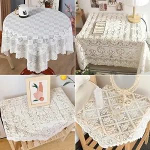 예쁜 레이스원단 테이블보 식탁테이블보 테이블보 방수식탁보 레이스원단 방수테이블보