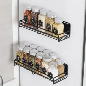 무타공 초강력 자석 선반 정리대 자석정리함 자석선반 냉장고선반 자석수납선반 철제자석선반