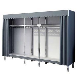 접이식 커튼형 기숙사 조립식옷장 보강 천장롱 4개 패브릭 걸이 접이 덧댐 심플 수납