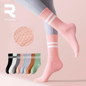 요가 논슬립 필라테스 양말 크루삭스 니삭스 미끄럼방지 운동 스타킹
