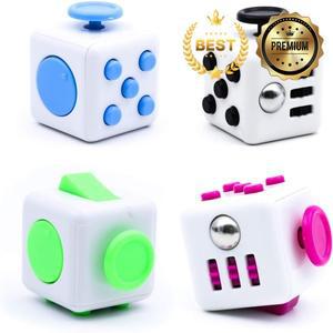 3D프린팅 재료 스트레스 해소를 위한 단색 피젯 감압 주사위 자폐증 불안 완화 성인 어린이 손가락 끝