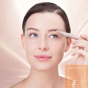 하나원상점 전동 눈썹 정리기 칼 여성 제모기 바리깡 잔털 면도기 눈썹정리기계