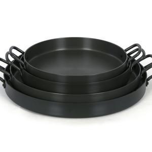 유진 패밀리 경질 닭갈비팬 후라이팬 원형철판 구이팬