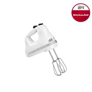 키친에이드 5 스피드 핸드믹서 블렌더 5단계 속도조절 (화이트/5KHM5110WWH)