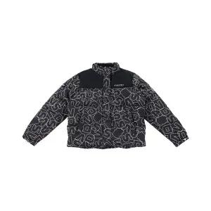 여성 반슬리 다운 숏 패딩 DWDJ8D026-BKP