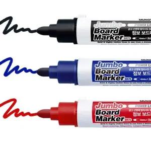 학교 학원 강의실 두꺼운 팁 점보 보드마카 12개