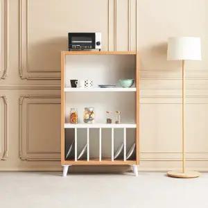 우아미가구 유티 정리 책꽂이 3단 8칸 책장 840