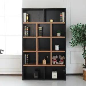 우아미가구 쥬오 칼라 5단 책장 1200