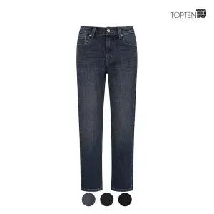 [탑텐] 여성 더 웜 슬림 스트레이트 데님 팬츠MSC4DP2901