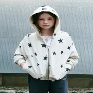 [대구백화점] [블루테일]아이보리 별 프린팅 후드집업(AZG4JP03IV )