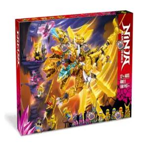 닌자 시리즈 키덜트 로이드의 골든울트라드래곤 71774같은 레고 조립