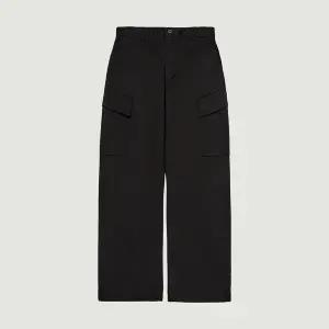 [하프클럽/]남성 백밴딩 와이드 스트링 카고팬츠-HC0501043060151