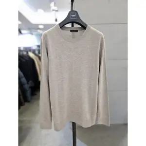 [바쏘옴므]바쏘옴므 세이브존03 바쏘옴므 남자 가을 겨울  블렌드 베이지 라운드 니트 WSAGZ3WR02A (409302