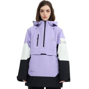 하이 익스피리언스 스키 재킷 스노보드 아노락 코트 풀오버 배기 스노우 후드 보온 여성 남성용