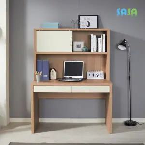 데코라인(매장상품) 두툼 서랍 데스크 책상 책장 세트