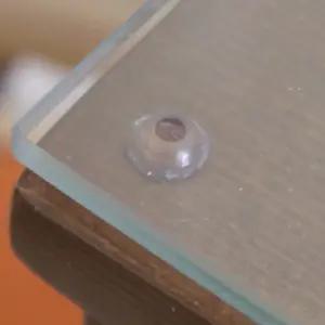 책상 식탁 밀림방지 스티커 유리 미끄럼방지 도트 9mm 미끄럼방지 미끄럼방지도트