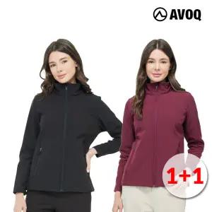 [AVOQ] 아보크 25FW 여성 기모 하이넥 재킷 2종