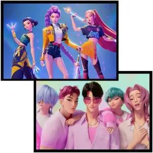 케이팝데몬헌터스 퍼즐 헌트릭스 사자보이즈 1000 1500 피스 케데헌 굿즈