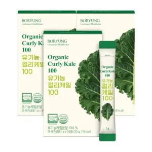 [보령본사] 유기농 컬리케일 100 동결건조 곱슬케일 분말 30개입 3박스