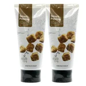 더페이스샵 스마트필링 허니 블랙슈가 스크럽 120플러스120