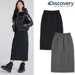 [디스커버리](광주신세계)[24F/W] 디스커버리 DWSK91046 여성 파라슈트 패딩 스커트 겨울 패딩 치마
