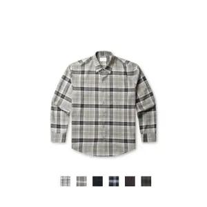 [롯데백화점]폴햄 남성 플란넬 체크 셔츠 PHF4WC1013